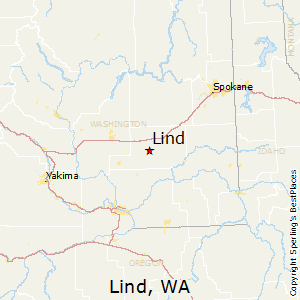 Lind,Washington Map