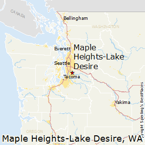 Maple_Heights-Lake_Desire,Washington Map