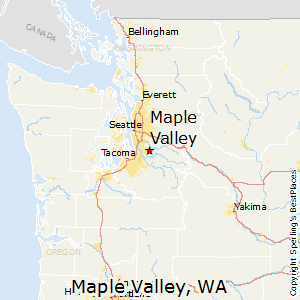 Maple_Valley,Washington Map