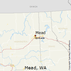 Mead,Washington Map