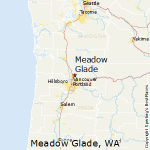 Meadow_Glade,Washington Map