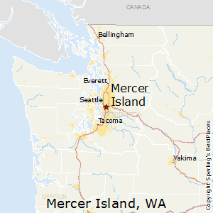 Mercer_Island,Washington Map