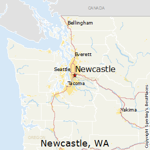 Newcastle,Washington Map