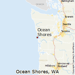 ocean shores washington map Ocean Shores Washington Cost Of Living ocean shores washington map