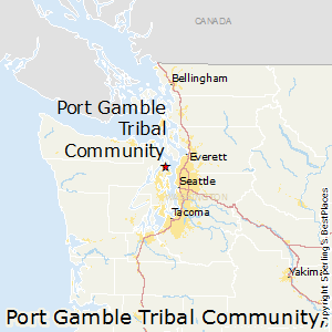 Port_Gamble_Tribal_Community,Washington Map