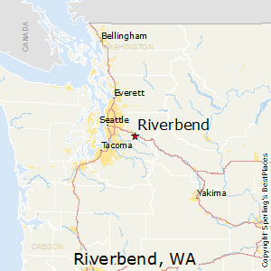 Riverbend,Washington Map