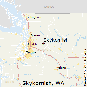 Skykomish,Washington Map