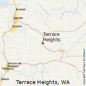 Terrace_Heights,Washington Map