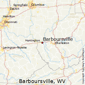 Barboursville,West Virginia Map
