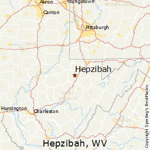 Hepzibah,West Virginia Map