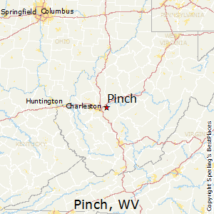 Pinch,West Virginia Map