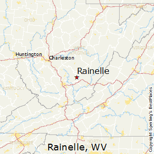 Rainelle,West Virginia Map