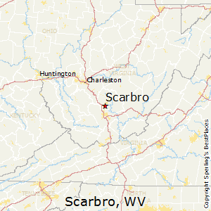 Scarbro,West Virginia Map