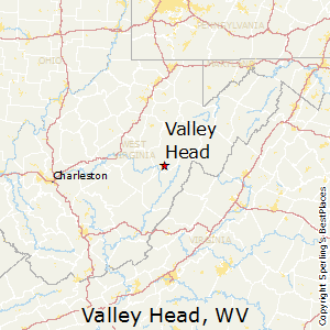 Valley_Head,West Virginia Map