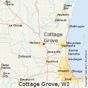 Cottage_Grove,Wisconsin Map
