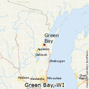 Green_Bay,Wisconsin Map