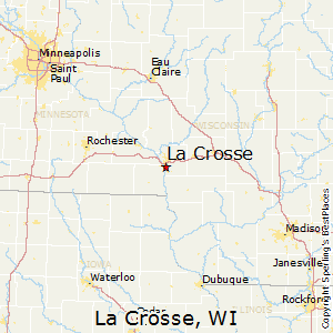 La_Crosse,Wisconsin Map