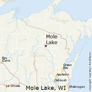 People in Mole Lake, Wisconsin