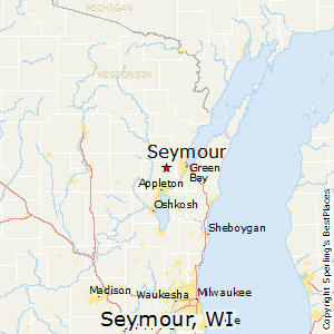 Seymour,Wisconsin Map