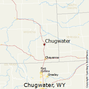 Chugwater,Wyoming Map