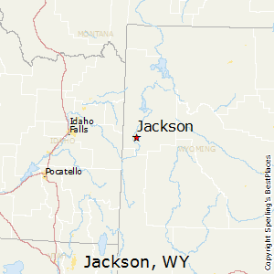 Jackson,Wyoming Map