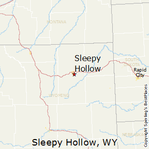 Sleepy_Hollow,Wyoming Map