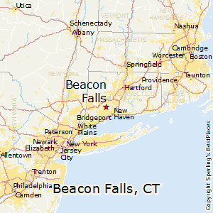 Beacon_Falls,Connecticut Map