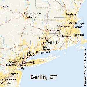Berlin,Connecticut Map