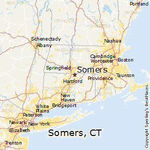 Somers,Connecticut Map