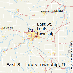 St Louis Illinois Map Best Places To Live In East St. Louis Township, Illinois