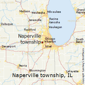 Naperville_township,Illinois Map