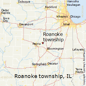 Roanoke_township,Illinois Map