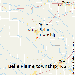 Belle_Plaine_township,Kansas Map