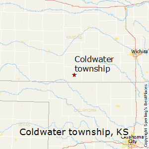 Coldwater_township,Kansas Map