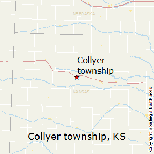 Collyer_township,Kansas Map