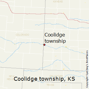 Coolidge_township,Kansas Map