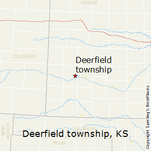 Deerfield_township,Kansas Map