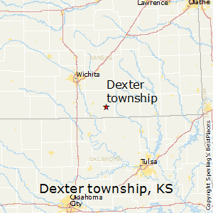 Dexter_township,Kansas Map
