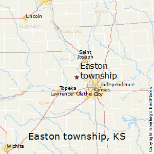 Easton_township,Kansas Map