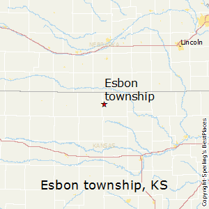 Esbon_township,Kansas Map