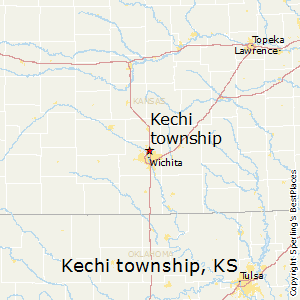 Kechi_township,Kansas Map