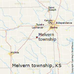 Melvern_township,Kansas Map