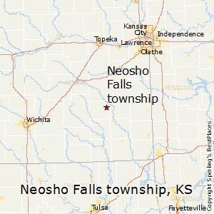 Neosho_Falls_township,Kansas Map