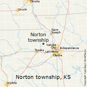 Norton_township,Kansas Map