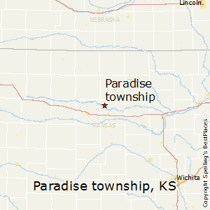 Paradise_township,Kansas Map