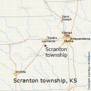 Scranton_township,Kansas Map