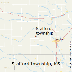 Stafford_township,Kansas Map
