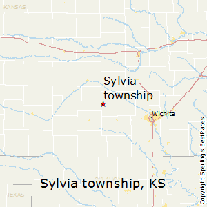 Sylvia_township,Kansas Map