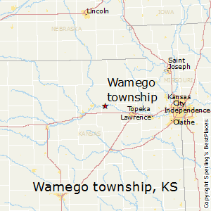 Wamego_township,Kansas Map
