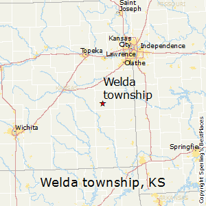 Welda_township,Kansas Map